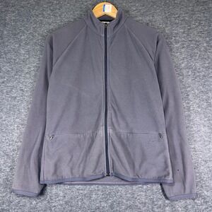 Nike Therma Fit Fleece Jacket Full Zip Gray Men's Size S Small
